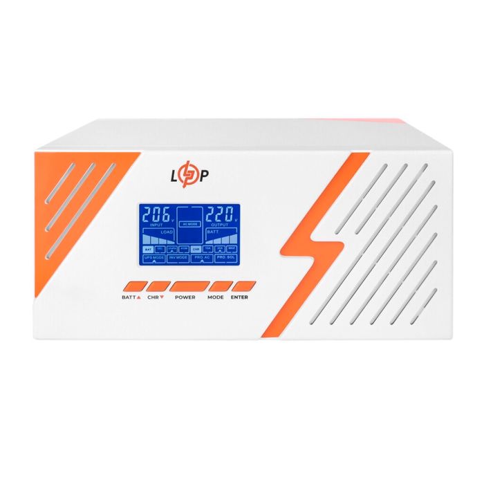 ДБЖ з правильною синусоїдою 12V LPM-PSW-1500VA (1050Вт)