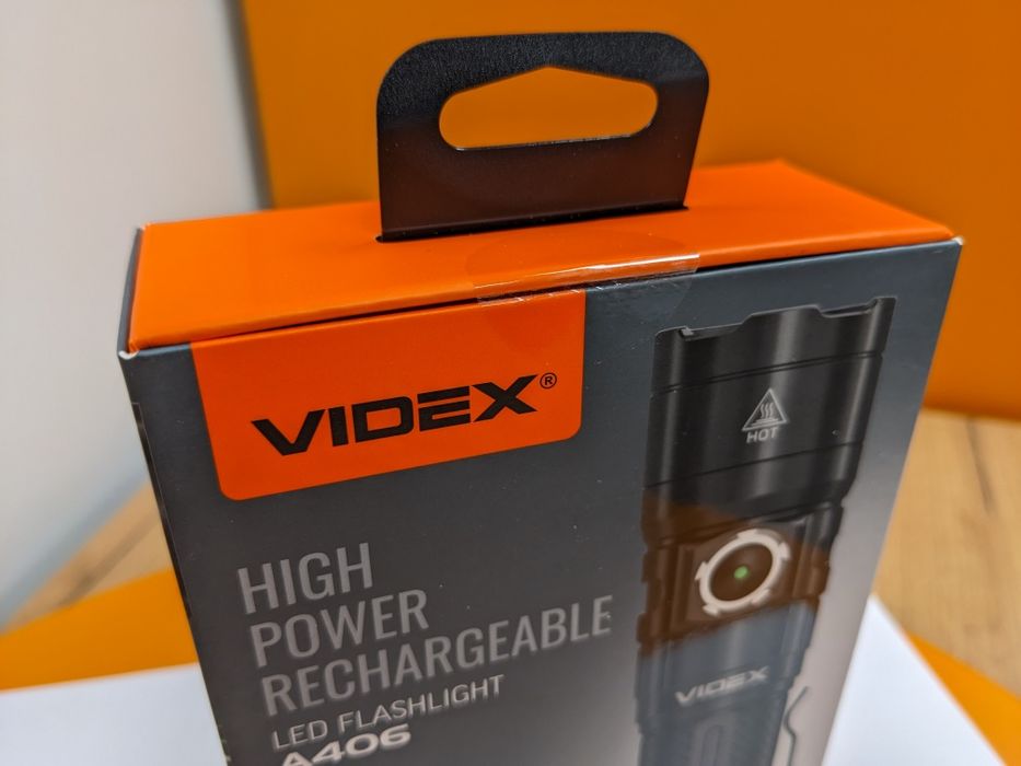 Портативний ліхтарик VIDEX A406