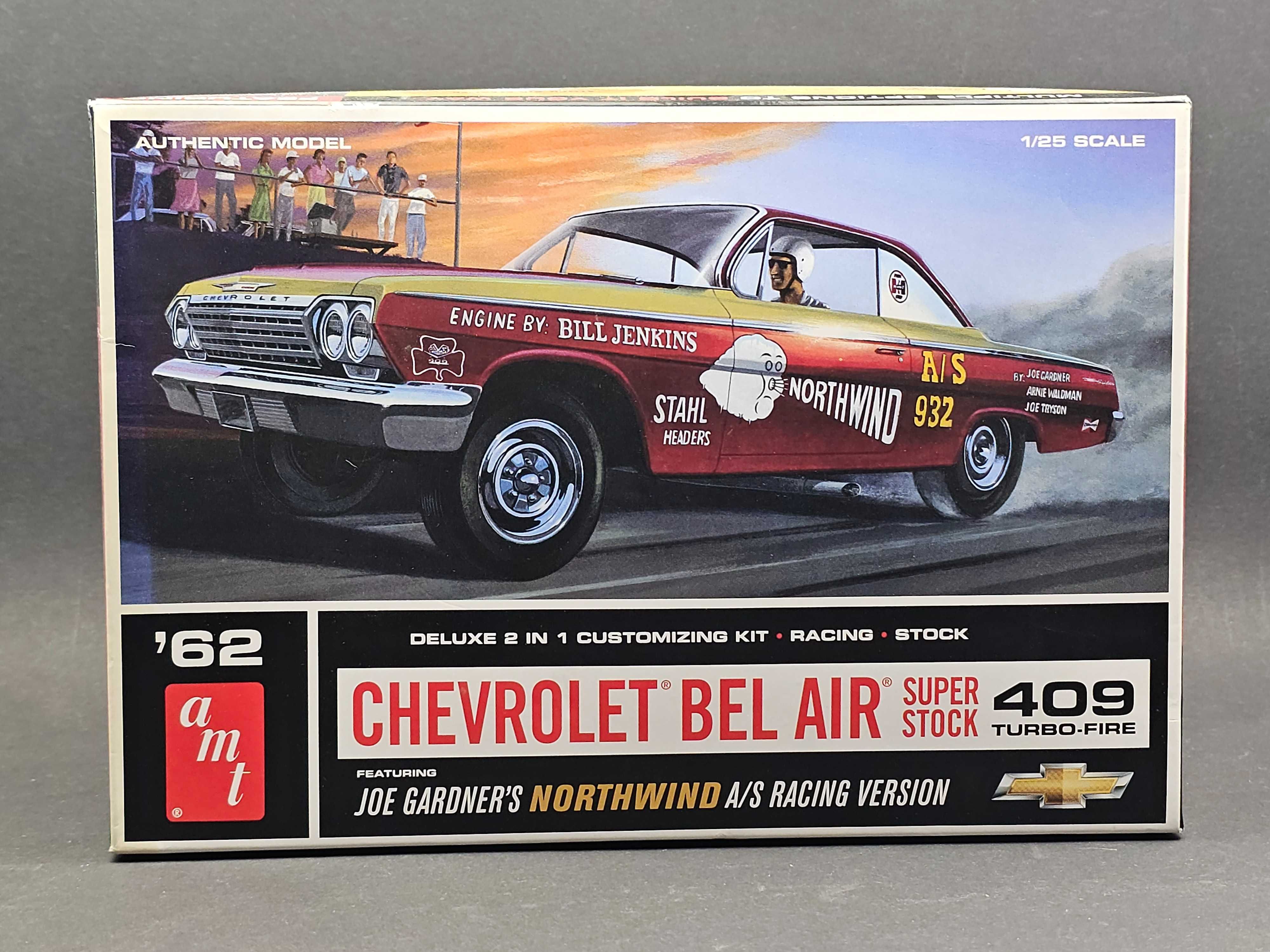 AMT 1:25 1962 Chevy Bel Air Northwind Super Stock