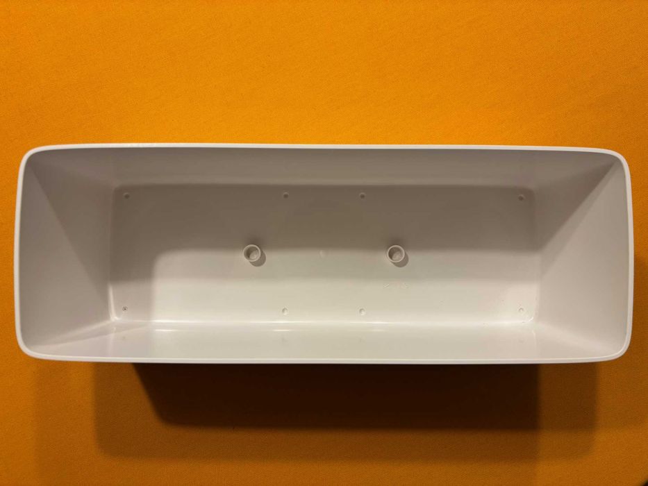 Lechuza Cube Glossy Tripple - Samonawadniająca donica do ziół/kwiatów