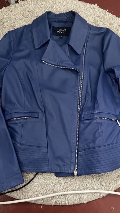 Куртка шкіряна Armani