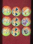 Pokemon big tazo duze zielone metal tazo cheetos lays chio star foods