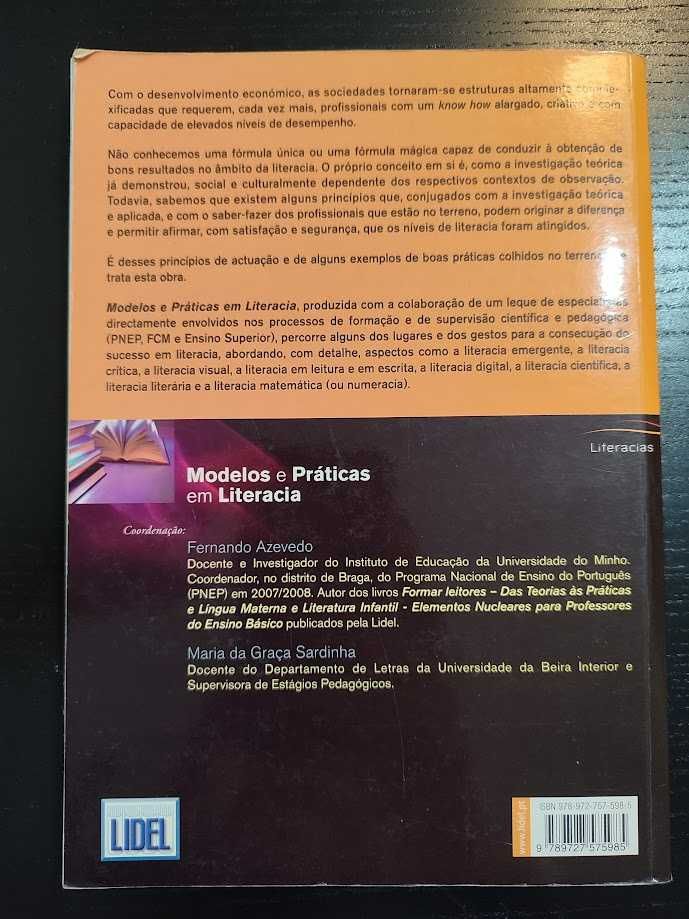 (Env. Incluído) Modelos e Práticas em Literacia de Maria e Fernando