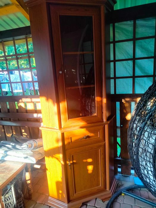 Witryna narożna 60x60x205