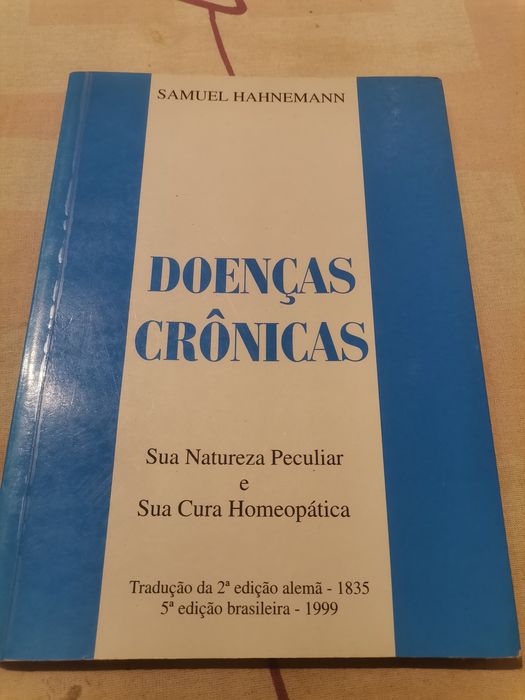 Livro de homeopatia de doenças crónicas