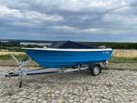 łódź motorowa JULIA wraz z przyczepą, silnik YAMAHA