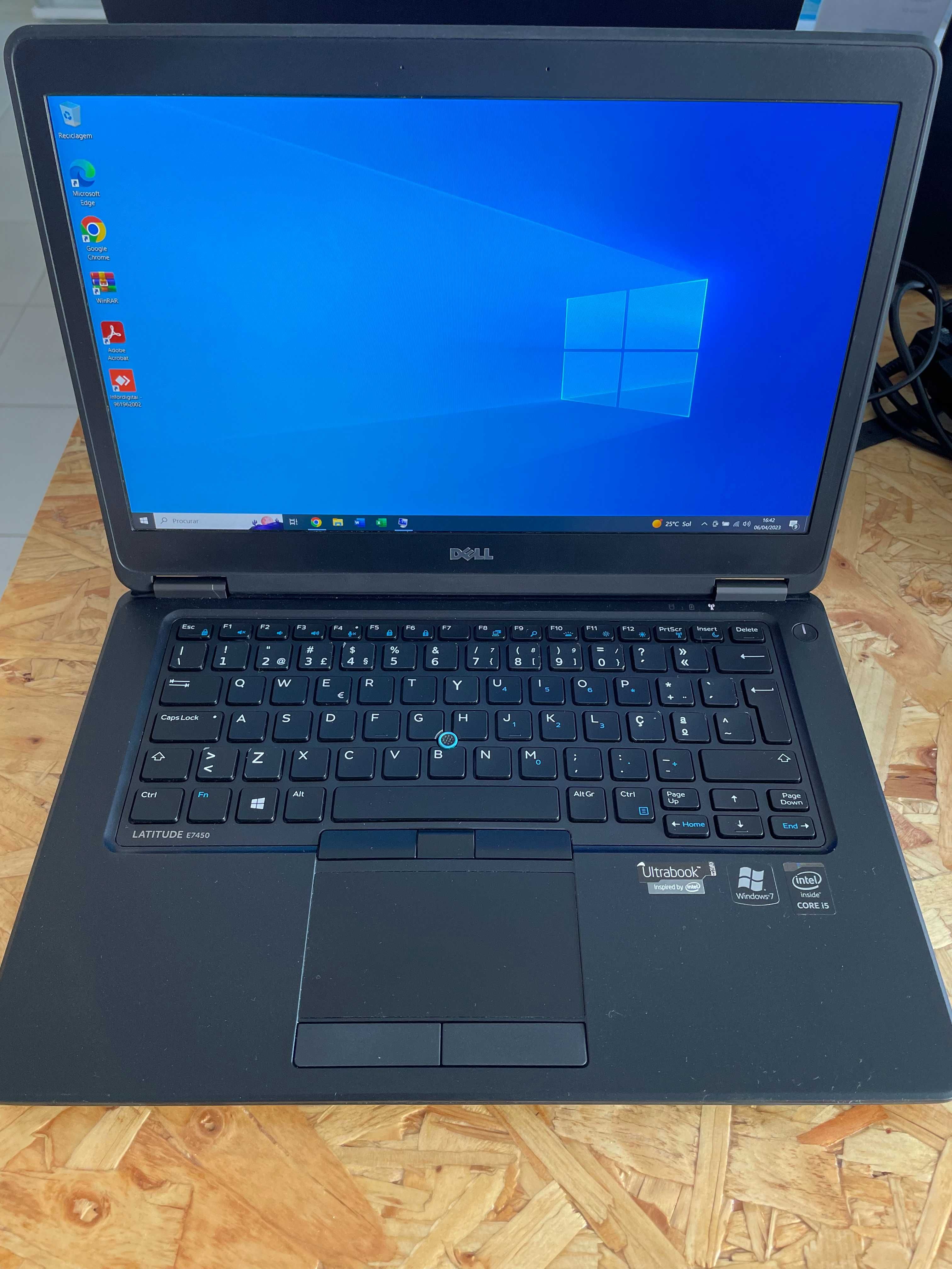 Portátil Dell Latitude E7450 (i5-5, 16gb de ram, ssd 500gb)