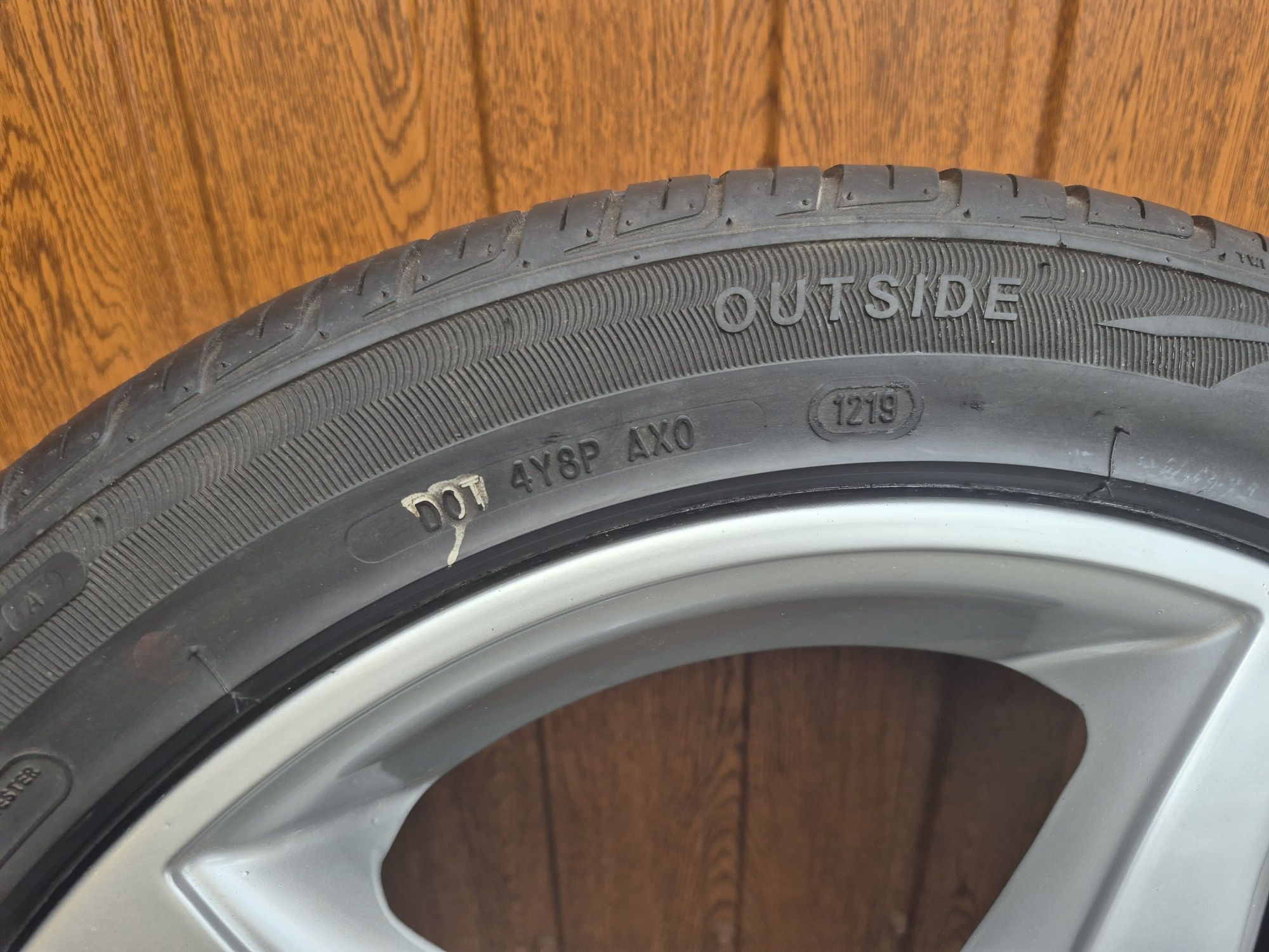 Alufelgi audi 5x112 nowe opony 235/45/17