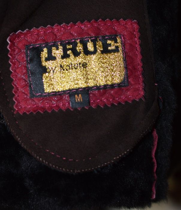 Натуральная дубленка. 44 размер.