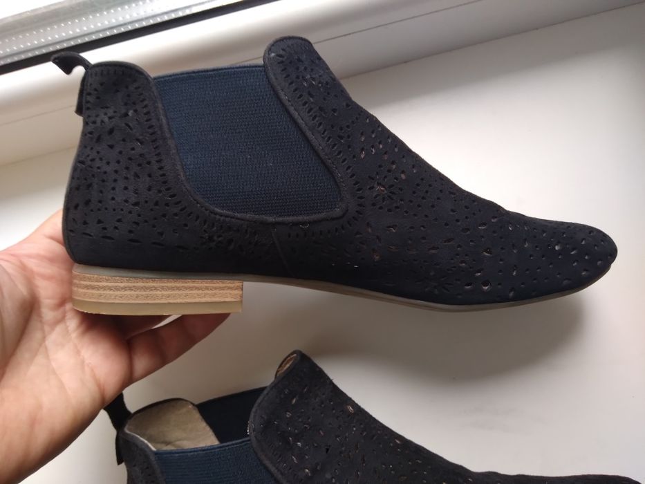 Ботинки "Челси", 38 размер, замша нат.