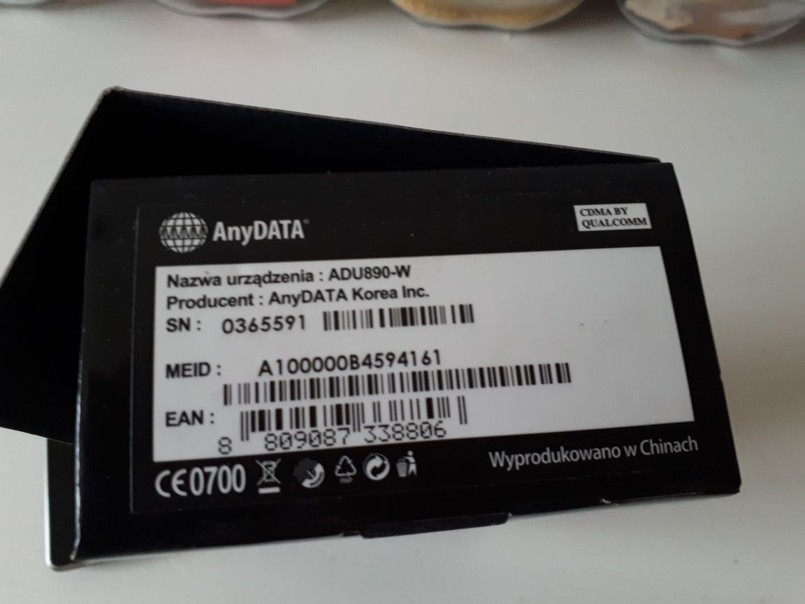 Modem internetowy anyDATA ADU 890 W