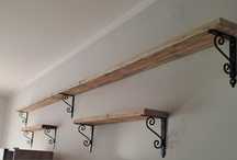 Sprzedam półki drewniane postarzane Loft