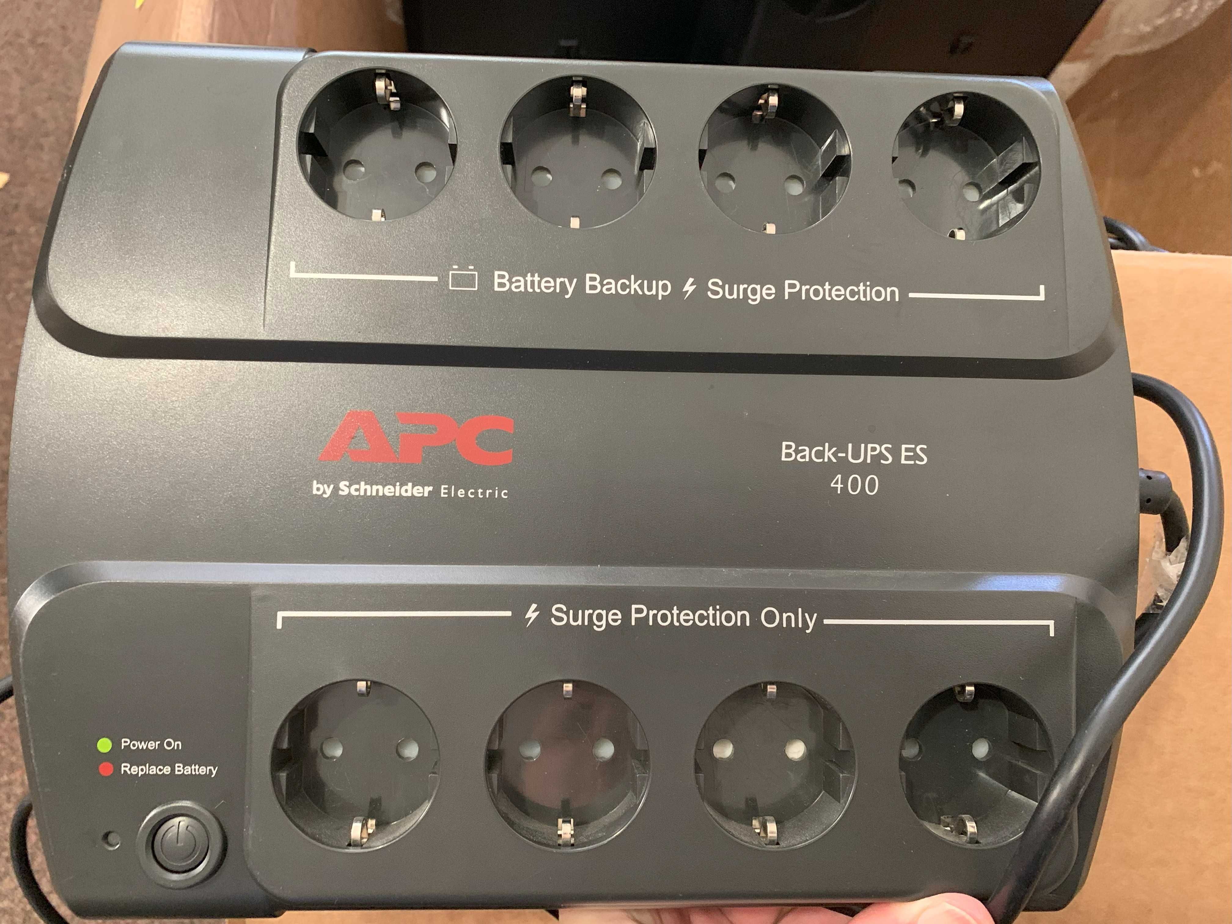 Блок безперебійного живлення APC Back-UPS ES 400