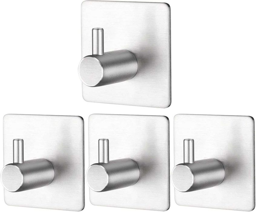 Haczyki, wieszaki do łazienki zestaw 4szt.