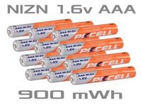 PKCELL Ni-Zn AAА 900mWh Нікель-цинковий акумулятор оригінал