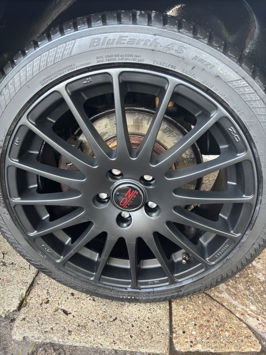 Felgi OZ Superturismo z oponami 17” 5x108 65,1mm