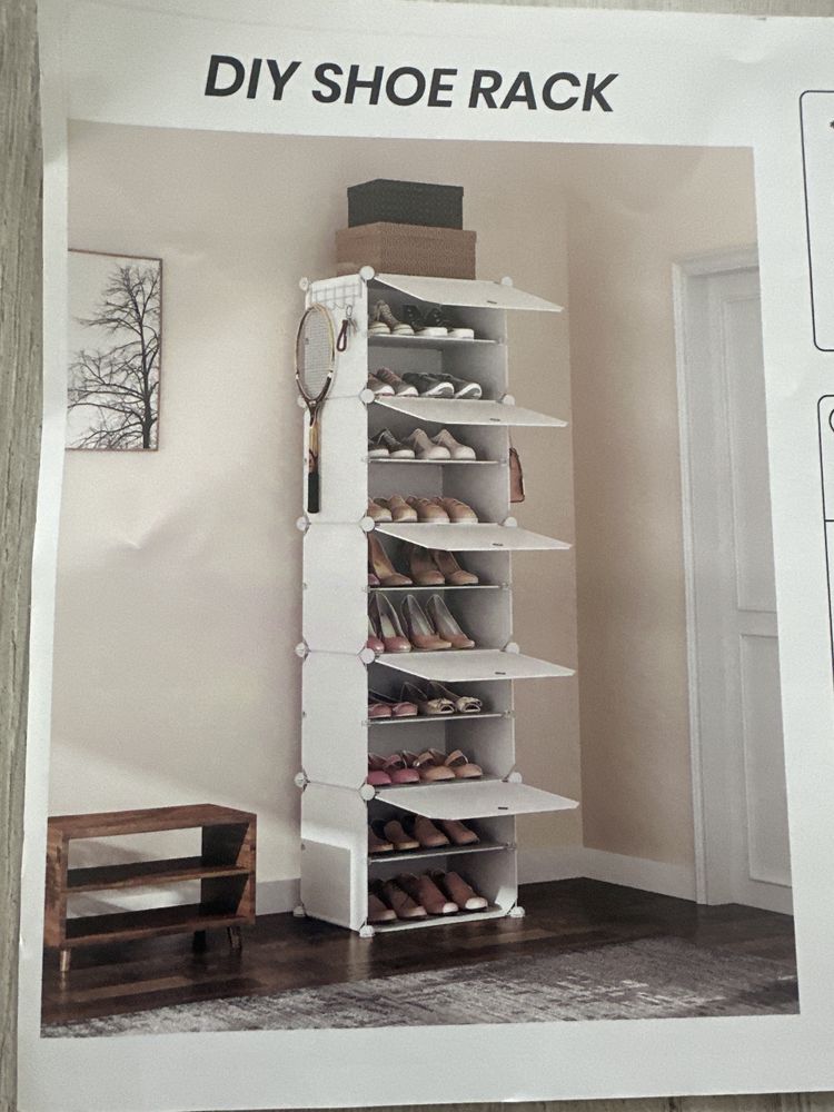 Półka na buty skladana nowa