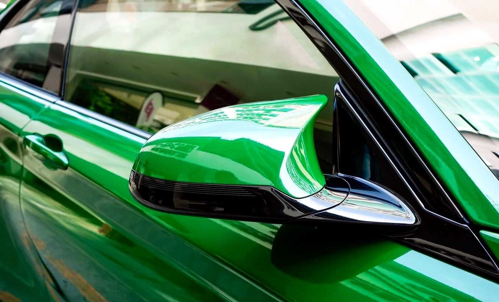 Folia zielona zielony metallic połysk 20m x 152cm okleina samochodowa