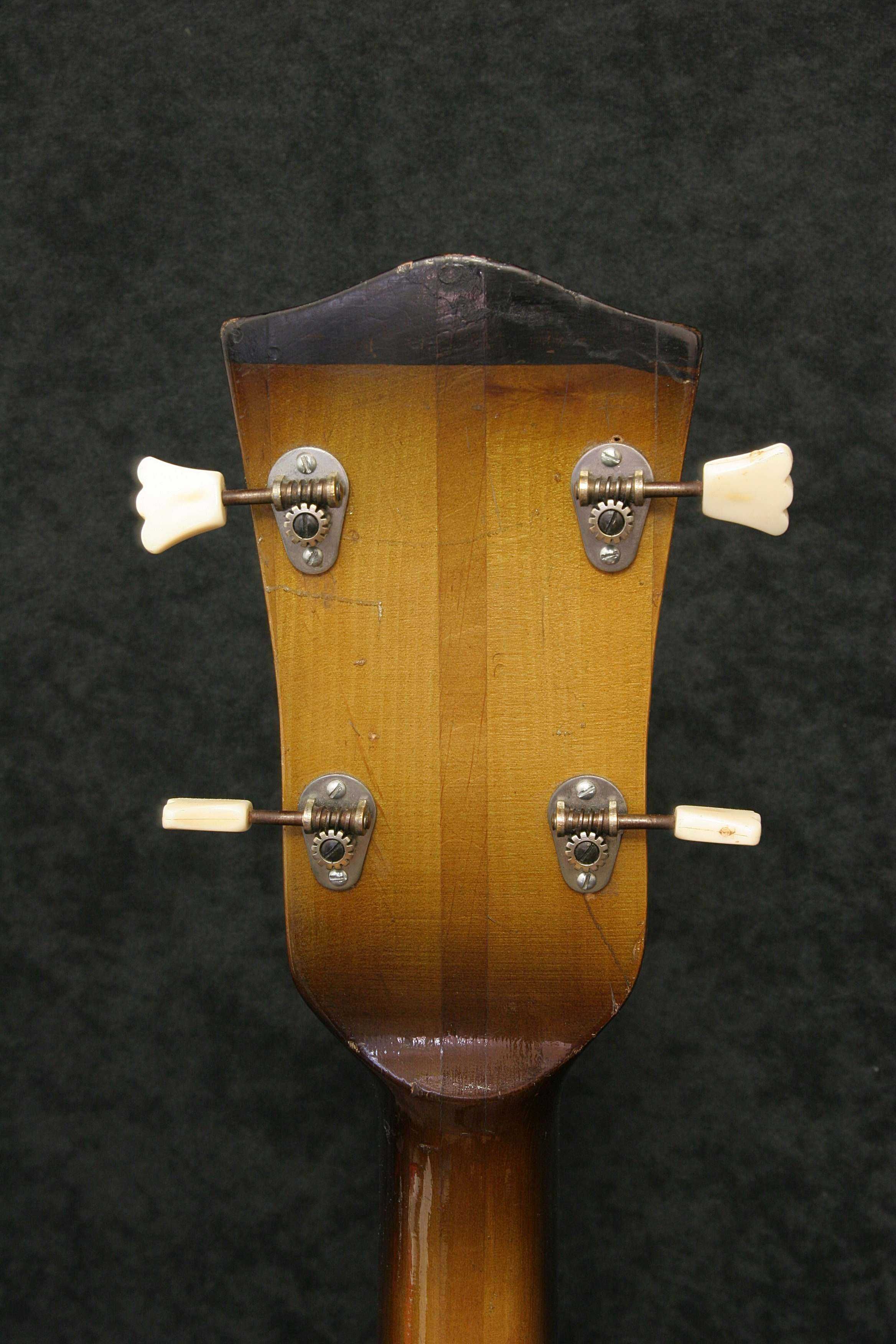 Elektryczna gitara basowa Huttl Beat Bass 1950's Sunburst