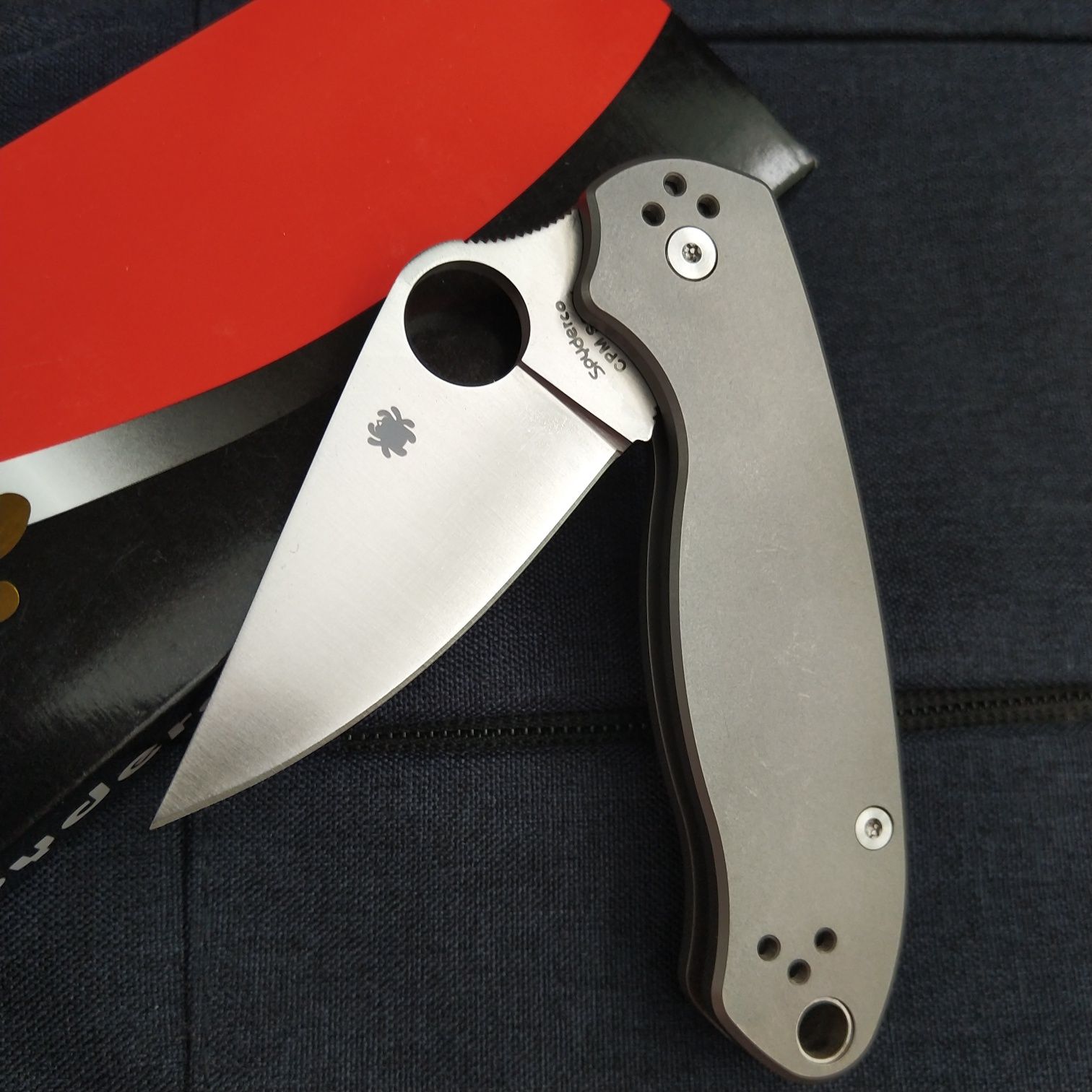 Нож Spyderco Para 3 Titanium