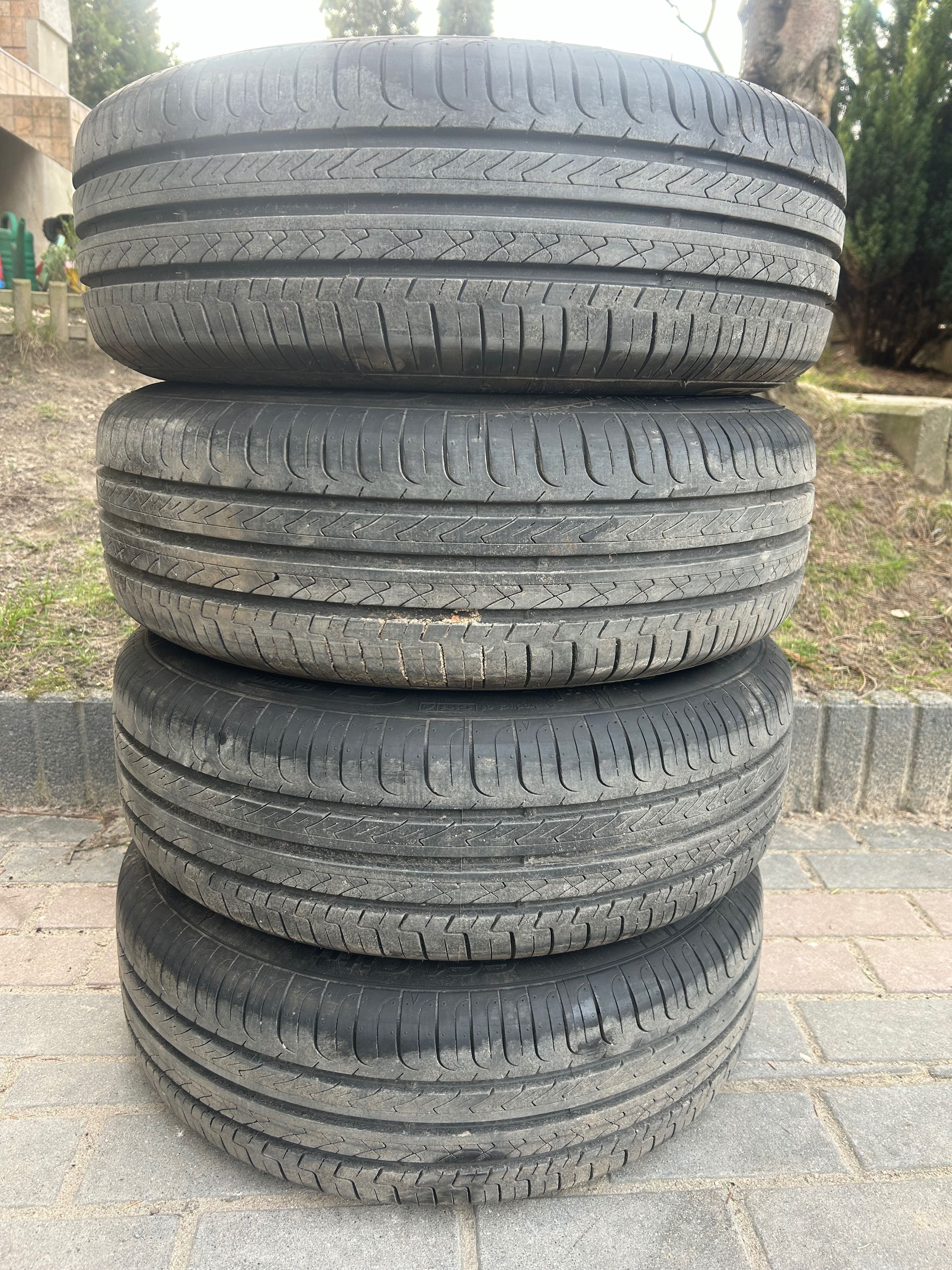 Koła Felgi stalowe 5x100 ET43 Opony letnie 185/65 R14 VW Seat Skoda