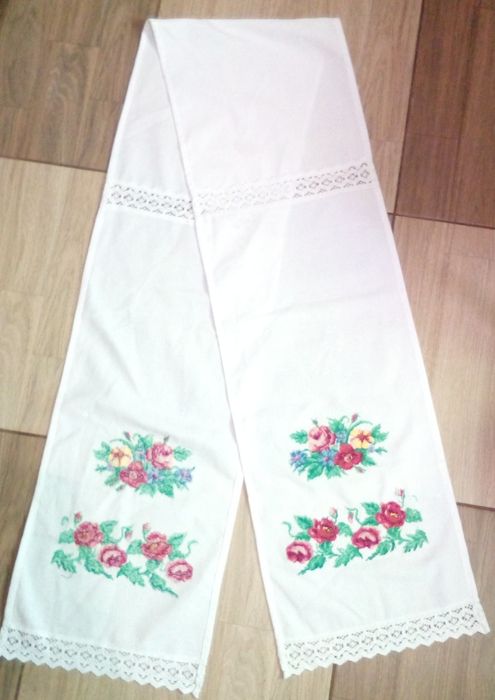 Рушник Рушнык.Ручная вышивка крестиком.Новый.2,05 х 30 см.