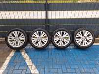 Alufelgi 5x114.3 MAZDA 6 + OPONY 205/55 R17" KOMPLET, Mega OKAZJA!