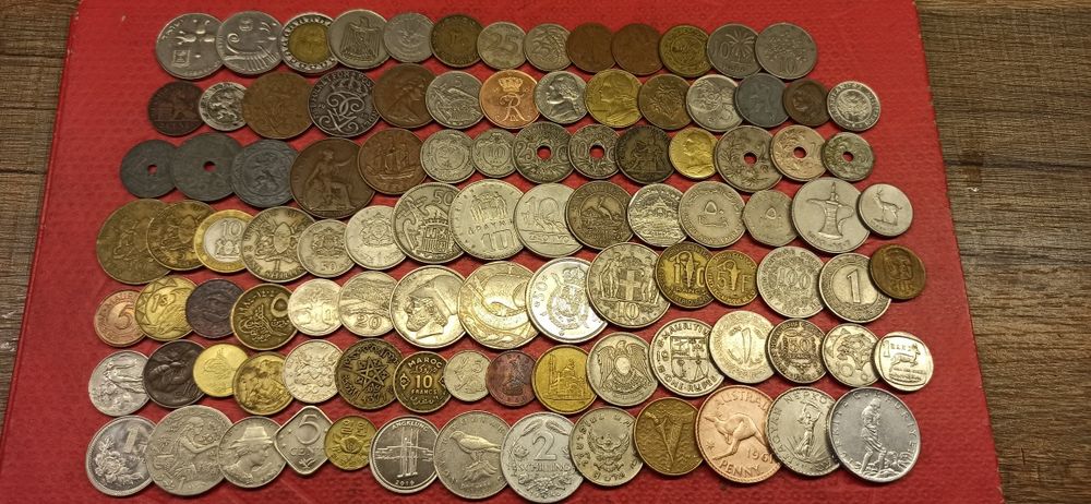 Мікс, набор монет світу, 100шт