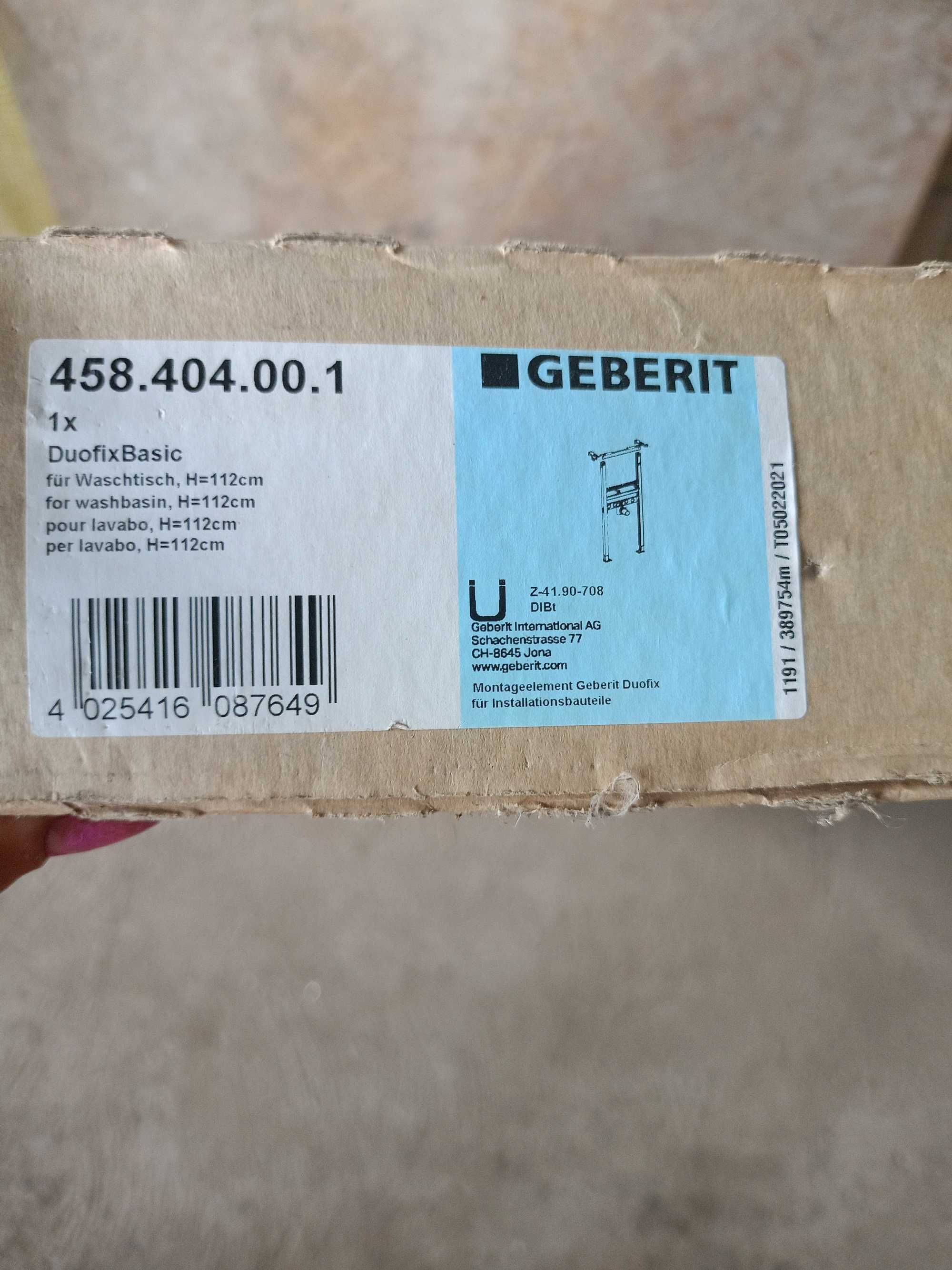 Stelaż do umywalki Geberit