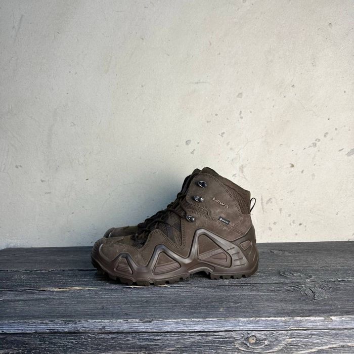Тактичні черевики Lowa Zephyr GTX MID TF Dark Brown
