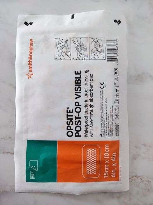 Opsite post-op visible to opatrunek pooperacyjny 15cm x 10cm