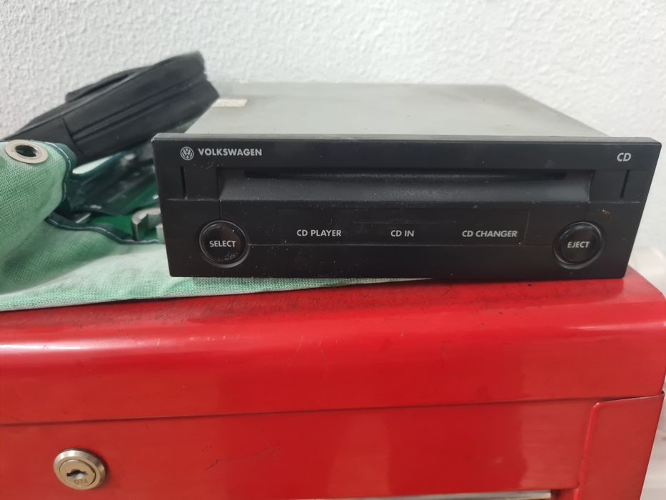Leitor cd para vw polo/golf/passat/bora