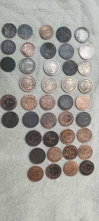 Stare monety lot zestaw