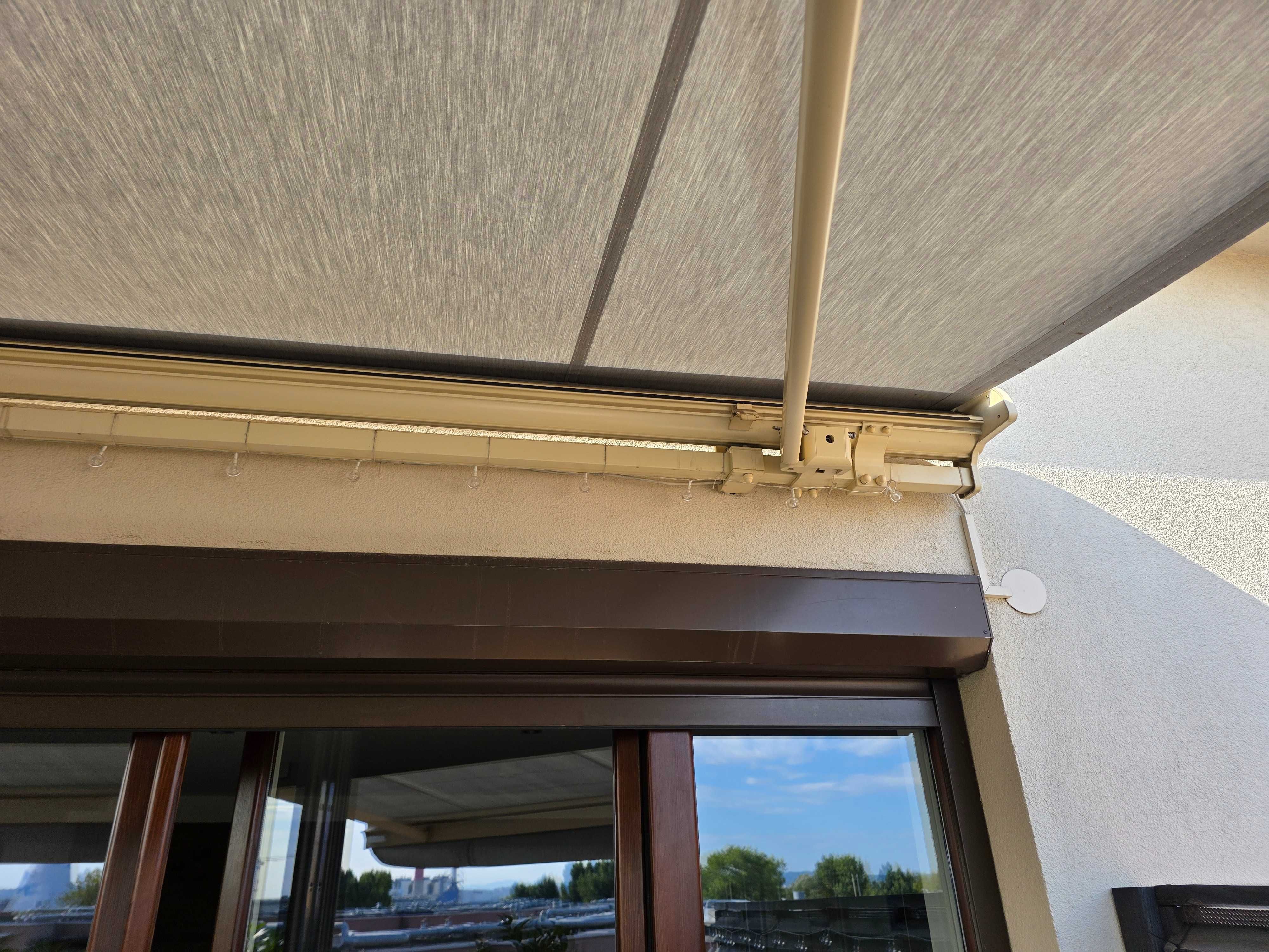 Markiza PALLADIO 4m x 2,6m, silnik elektryczny Somfy, czujnik wiatru