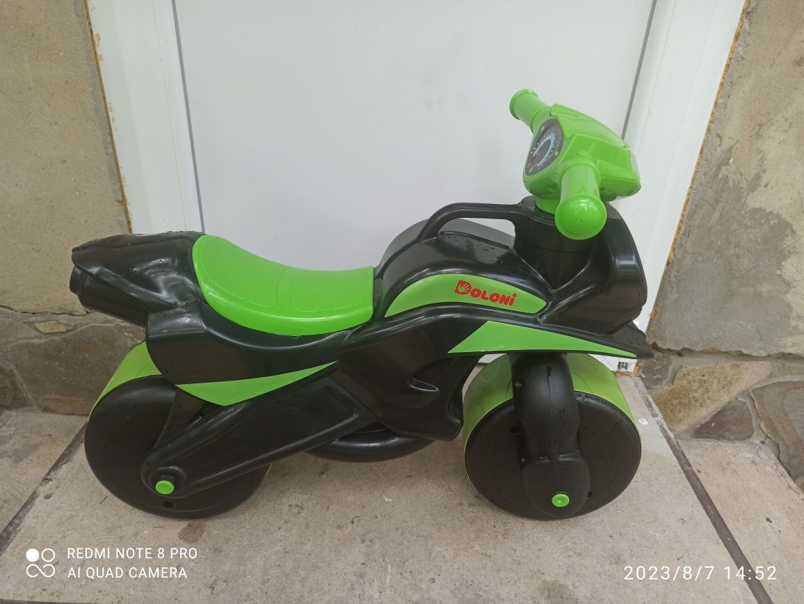 Дитячий біговел, велобіг, мотоцикл Doloni Toys