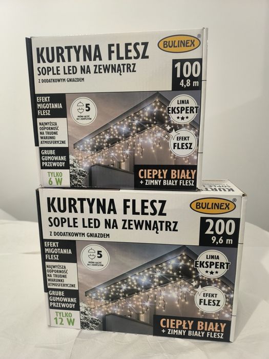 Kurtyna świetlna bulinex zewnętrzna 9.6m