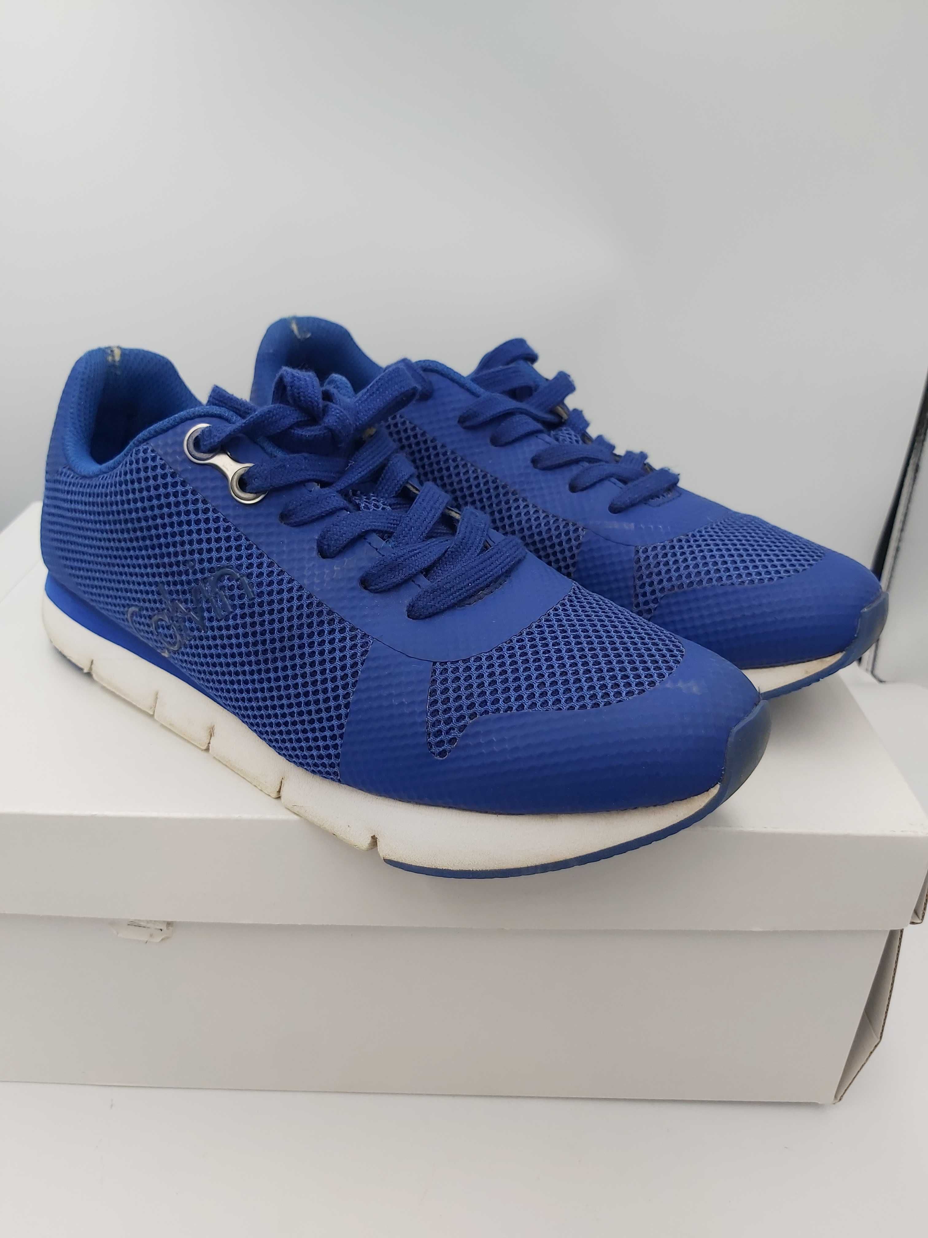 Sneakersy CALVIN KLEIN niebieskiecsportowe buty rozmiar 41