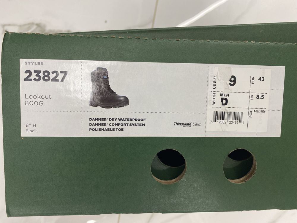 Тактичні черевики(ботинки ) Danner Lookout 8 Inch 800G