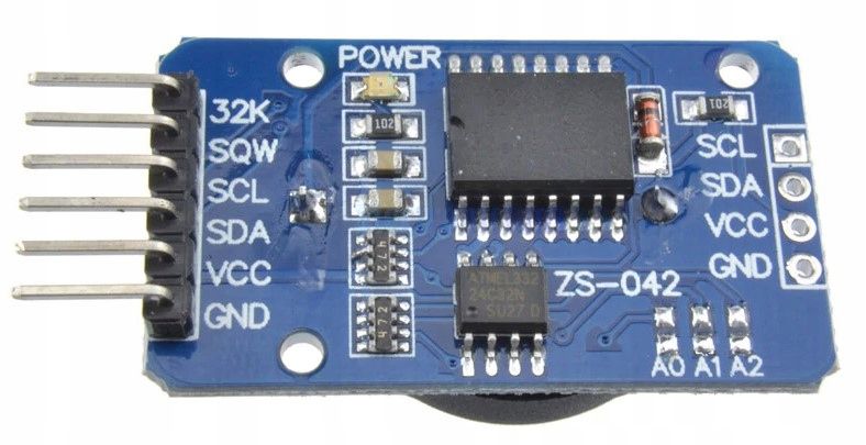 Moduł RTC DS3231 - Zegar czasu do Arduino