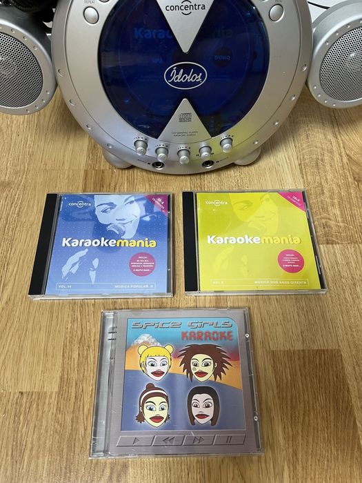 Kit Karaoke Ídolos Concentra