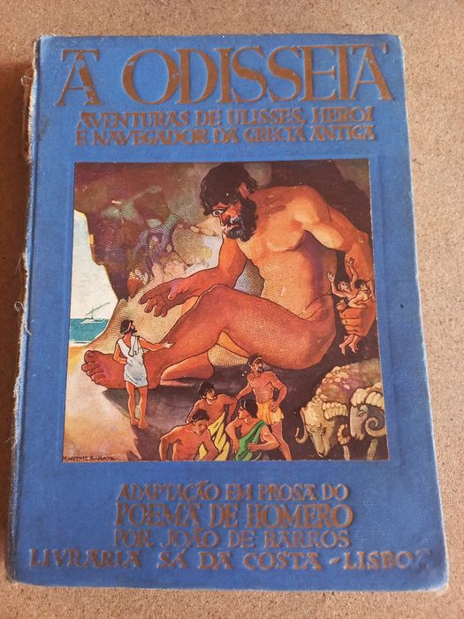 Livro a Odisseia de Homero