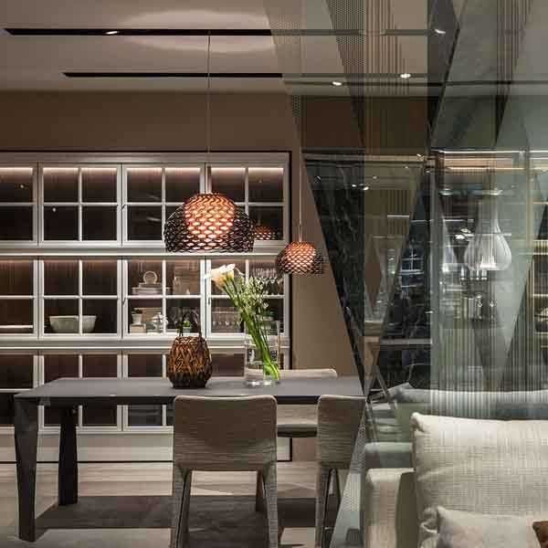 Suspensão TATOU S2 Cinza Ocre da Flos (Original e Novo)