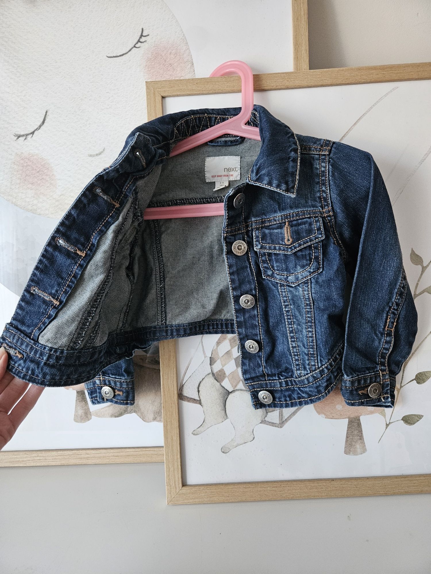 Kurtka jeansowa Next r 104