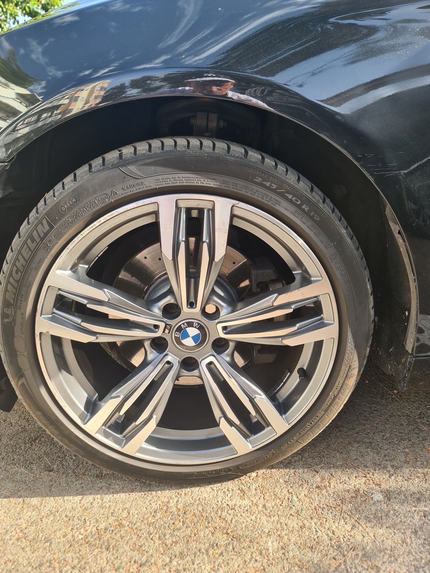 Jantes 19 bmw Pack m6 e pneus Michelin
