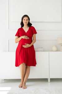 Sukienka ciążowa i do karmienia milk shake czerwona XL nowa MilkLove