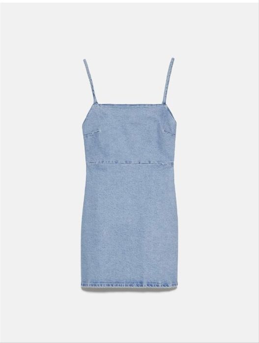 Джинсовий сарафан zara