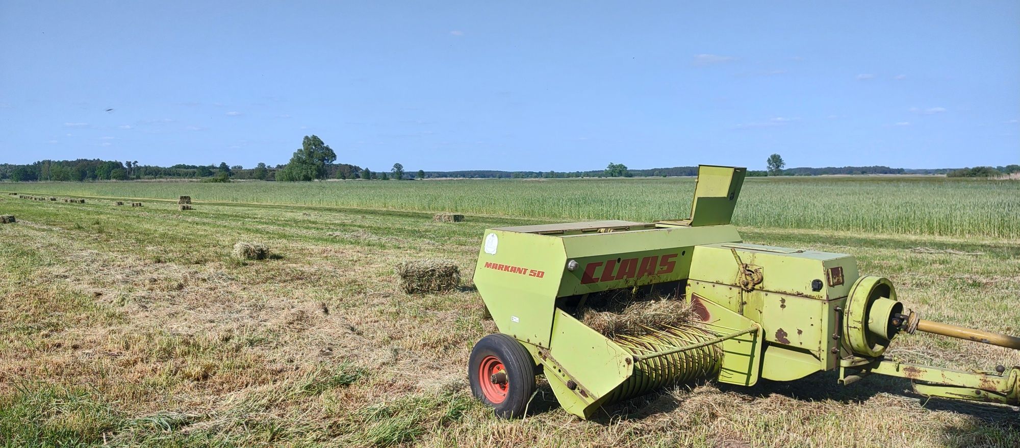 Prasa Kostkującą Claas Markant50