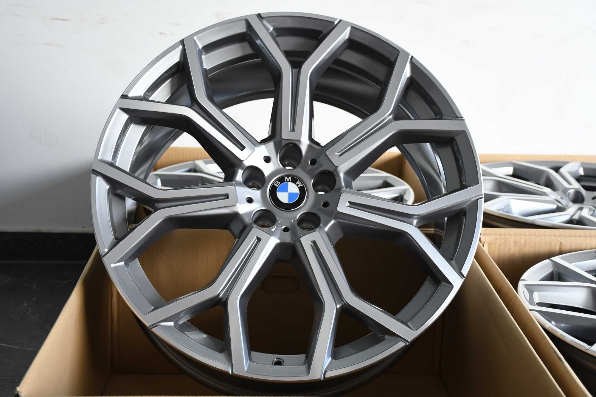 4x Felga aluminiowa BMW 21" X7 G07 Styling 753 Y-Spoke 6.885.142 Nowe