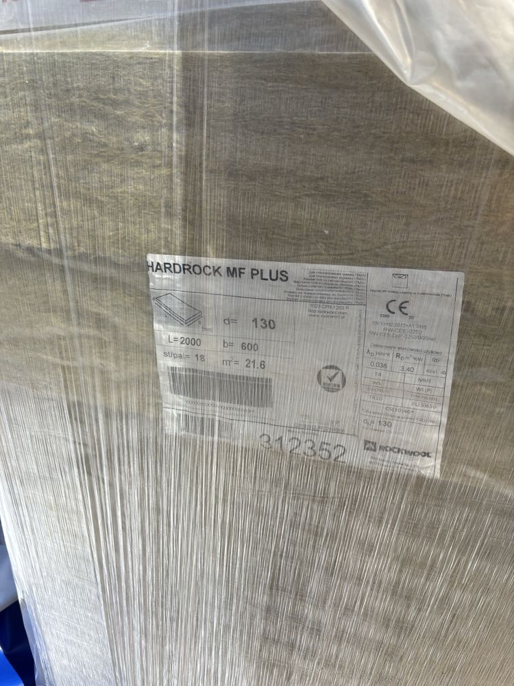 Wełna Rockwool 13 cm i 10 cm palety TANIO