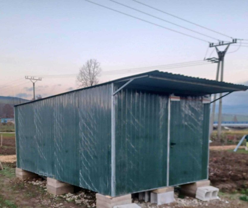 Garaż Blaszany na budowę|Blaszane|Wiata|Hala|Blaszak|Schowek|-ESSTAL*